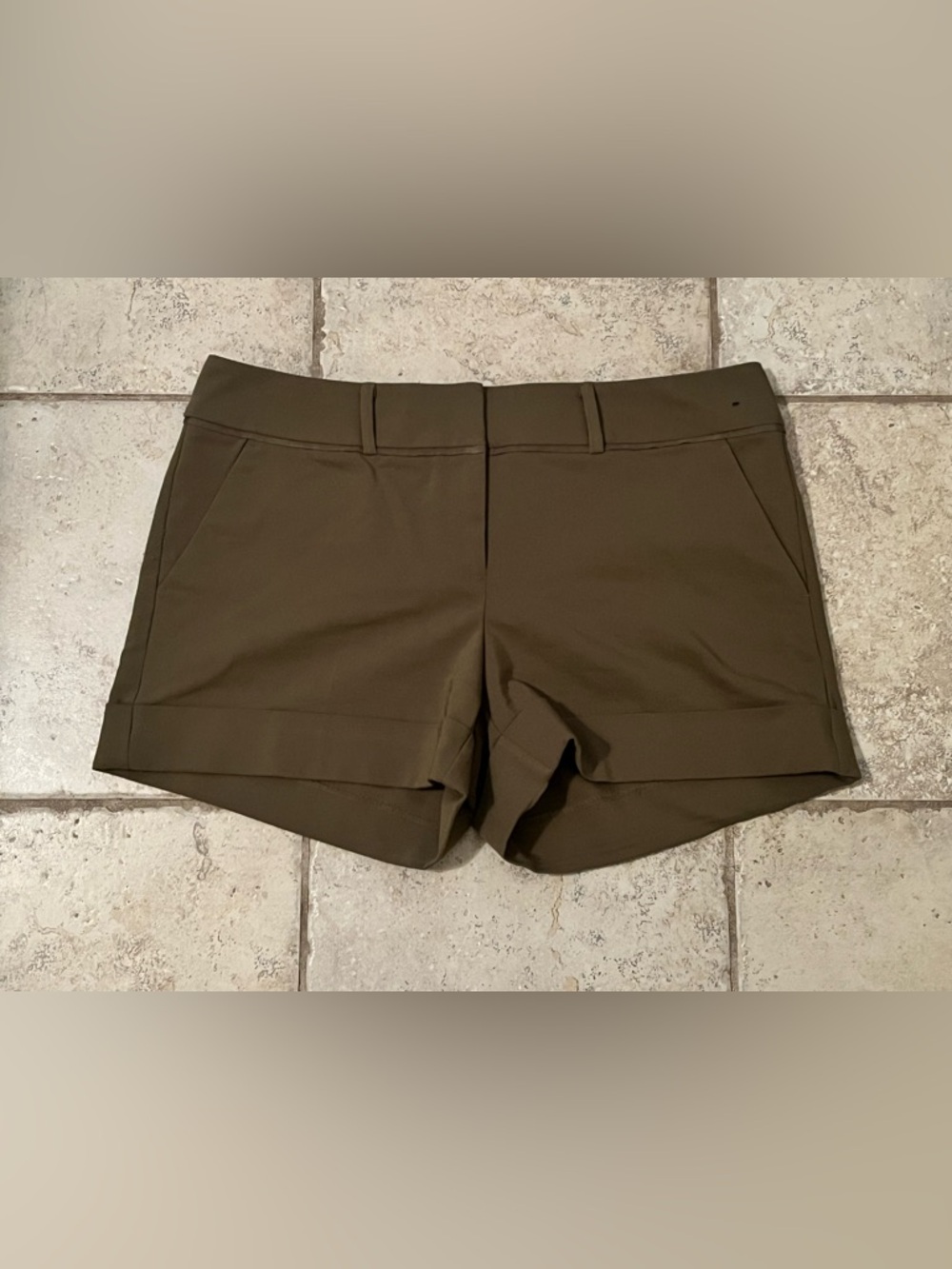 New York & Co. Olive Green Shorts
